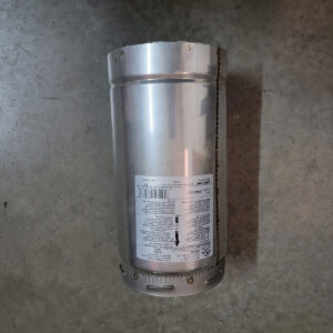 4″ Insulated Chimney Pipe 1FT