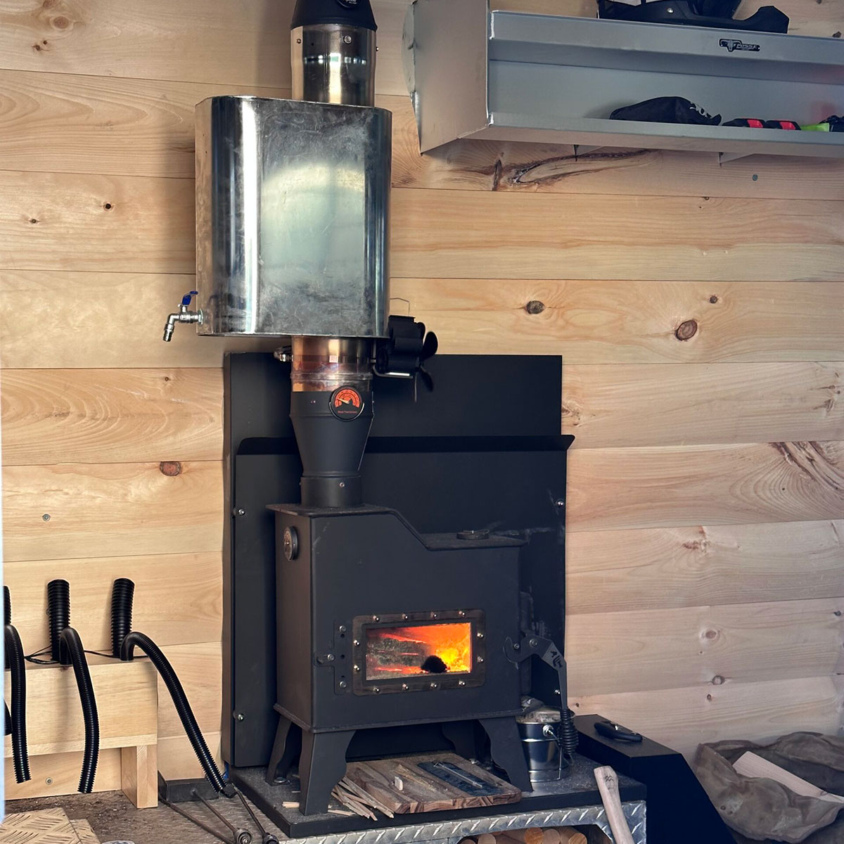 The Caboose | Tiny Wood Stove - Image 12