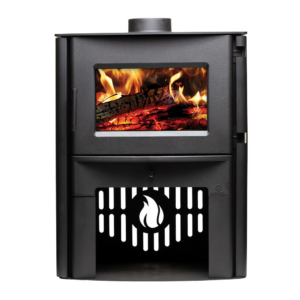 Breckwell SW2.5 Medium Wood Stove on Pedestal